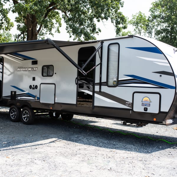 2022 Forest River Alpha Wolf Travel Trailer available for rent in Newnan, Georgia