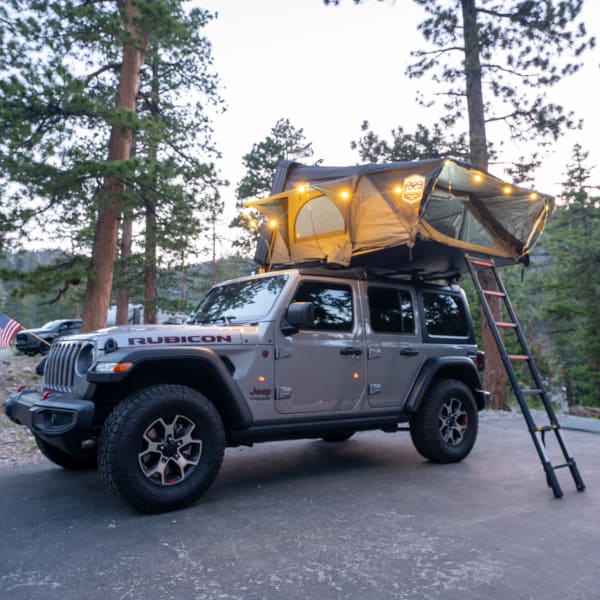 2021 Fiat Jeep Wrangler Unlimited Rubicon Truck Camper available for rent in Henderson, Nevada