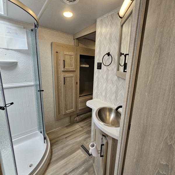 2022 Forest River Flagstaff Super Lite Fifth Wheel available for rent in Myrtle Beach, South Carolina