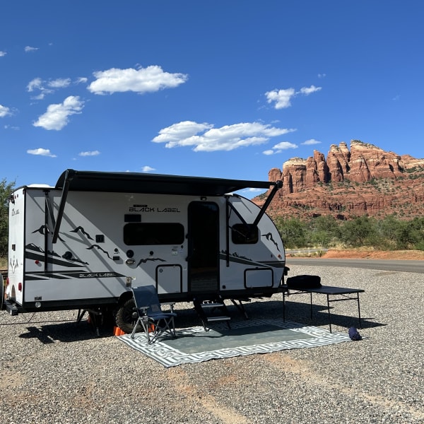 2023 Forest River Wolf Pup 16 BHS Black Label Travel Trailer available for rent in Village Of Oak Creek (Big Park), Arizona