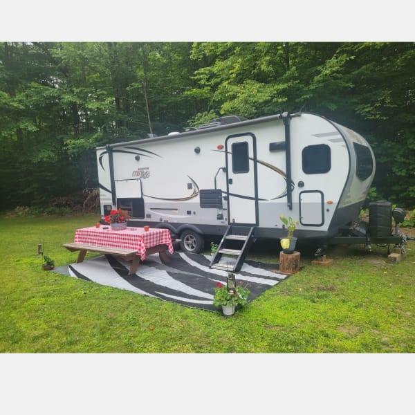 2021 Forest River Rockwood Mini Lite Travel Trailer available for rent in Brutus, Michigan