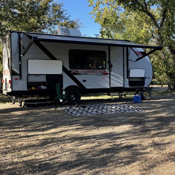 2021 Forest River Wildwood FSX Platinum Travel Trailer available for rent in Frazee, Minnesota