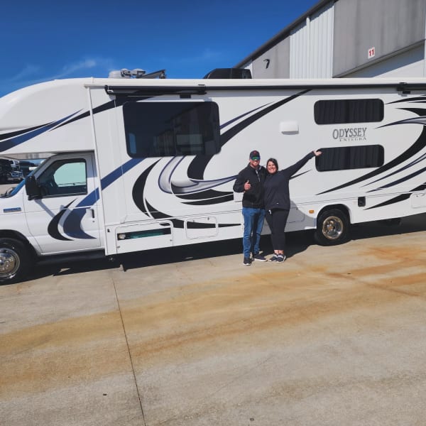 2021 Entegra Coach Odyssey Class C available for rent in Georgetown, Texas