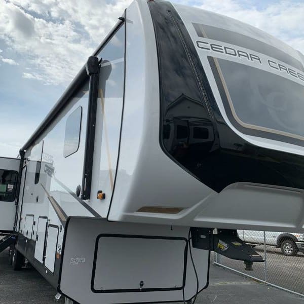 2022 Forest River Cedar Creek Fifth Wheel Fifth Wheel available for rent in Newnan, Georgia