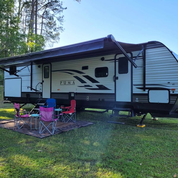 2021 Forest River Palomino Puma Travel Trailer available for rent in Live Oak, Florida