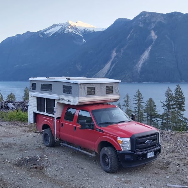2015 Ford F350 Truck Camper available for rent in North Saanich, British Columbia
