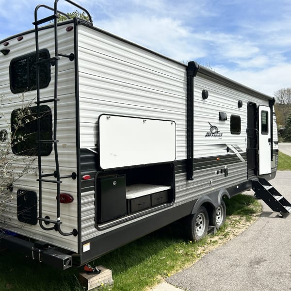 2023 Jayco Jay Flight Travel Trailer available for rent in Traverse City, Michigan