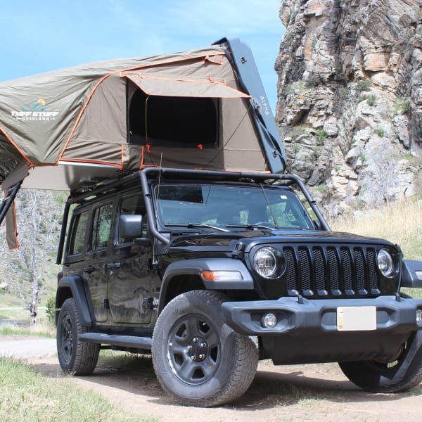 2020 Jeep Wrangler Unlimited Truck Camper available for rent in Bozeman, Montana