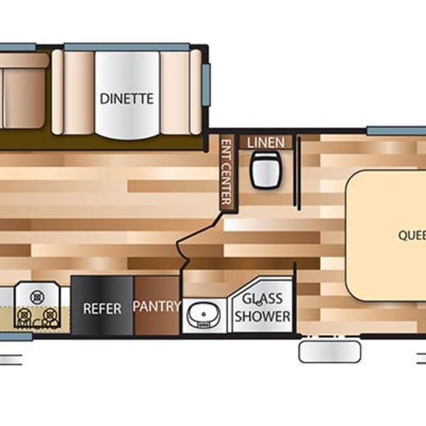 2017 Forest River Wildwood X-Lite Travel Trailer available for rent in Coker, Alabama