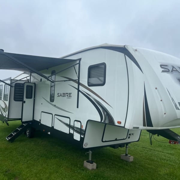 2021 Forest River Sabre Fifth Wheel available for rent in Hastings, Michigan