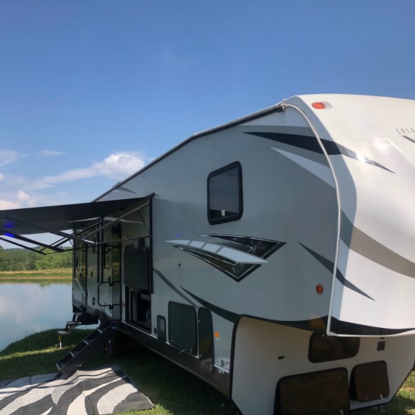 2021 Forest River Cherokee Wolf Pack Toy Hauler Fifth Wheel available for rent in Rising Sun, Indiana