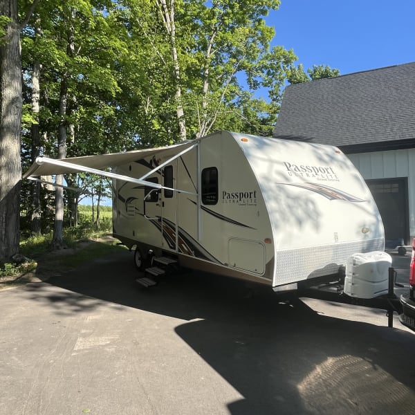2013 Keystone RV Passport Ultra Travel Trailer available for rent in Traverse City, Michigan