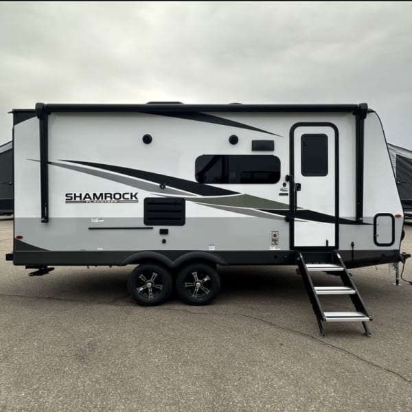 2020 Forest River Flagstaff Shamrock Travel Trailer available for rent in Wellington, Colorado