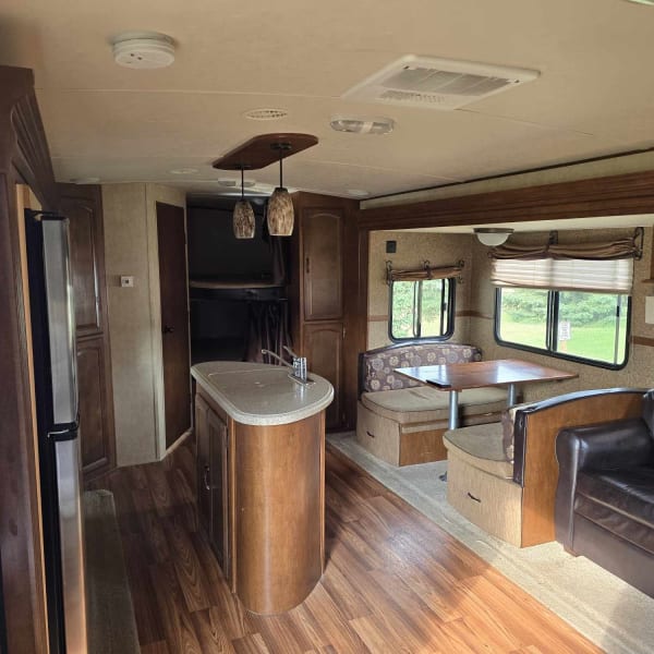 2014 Forest River Wildwood Heritage Glen Lite Travel Trailer available for rent in Edmonton, Alberta