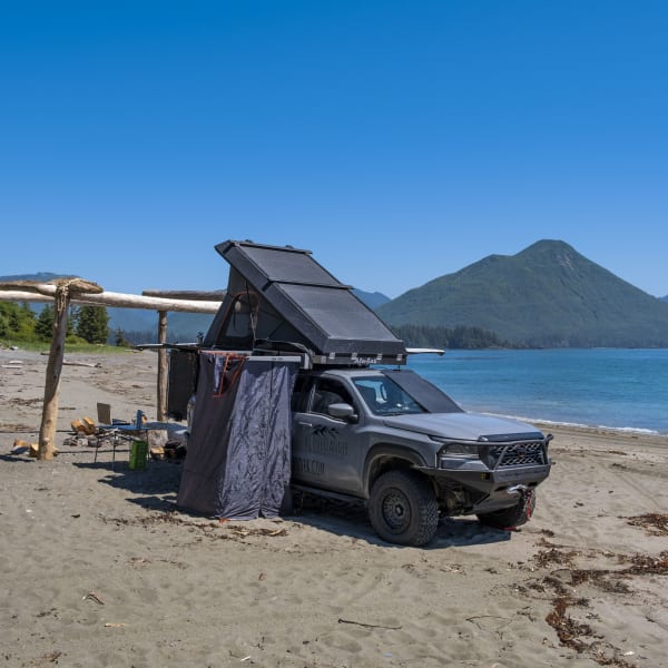 2022 Nissan Frontier Truck Camper available for rent in Nanaimo, British Columbia