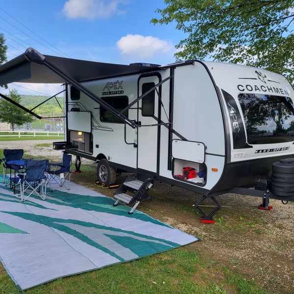 2025 Coachman Apex Nano 186BH Travel Trailer available for rent in Orrville, Ohio