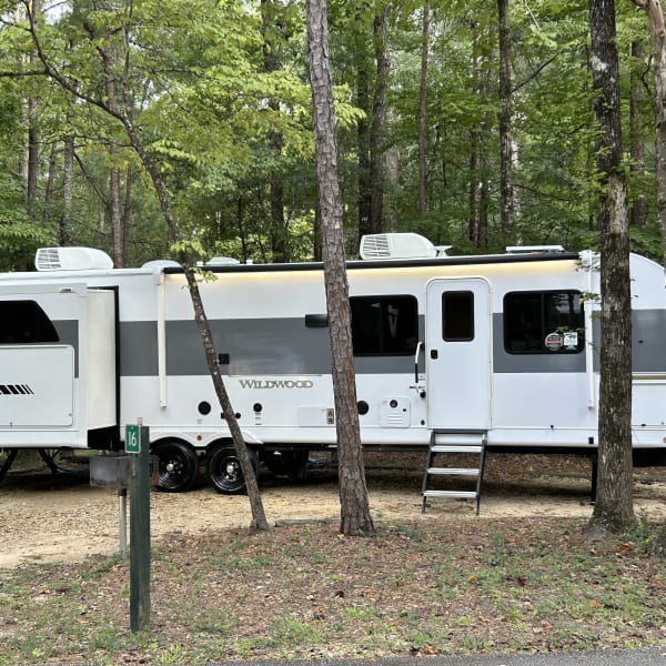 2025 Forest River RV Wildwood 31KQBTSX Travel Trailer available for rent in Auburn, Alabama