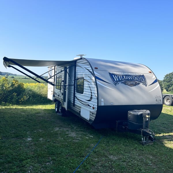 2017 Forest River Wildwood X-Lite Travel Trailer available for rent in Dobbinton, Ontario