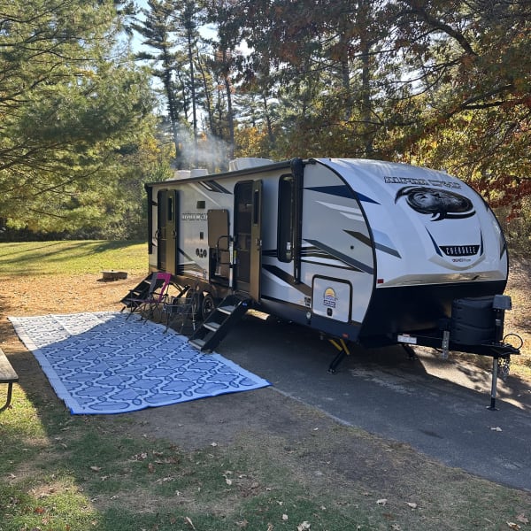 2022 Forest River Cherokee Alpha Wolf Travel Trailer available for rent in Plymouth, Wisconsin