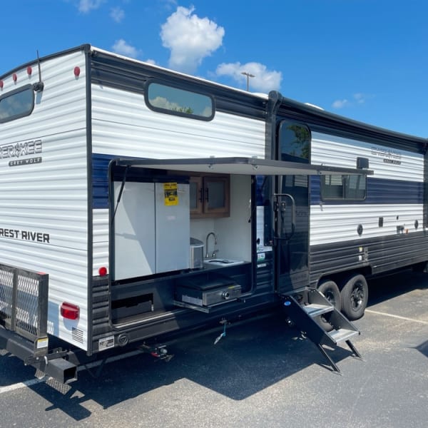 2025 Forest River Grey Wolf 29TE Travel Trailer available for rent in Springfield, Tennessee