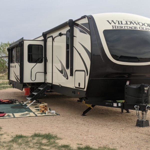 2021 Forest River Wildwood Heritage Glen Travel Trailer available for rent in Myrtle Beach, South Carolina
