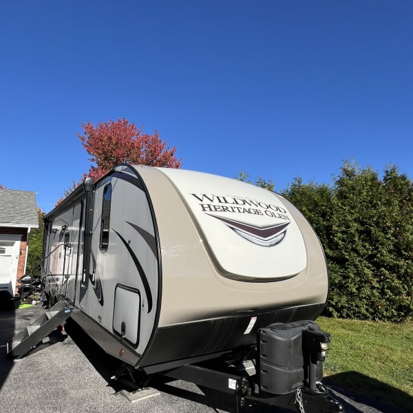 2021 Forest River Wildwood Heritage Glen Travel Trailer available for rent in Milton, Vermont