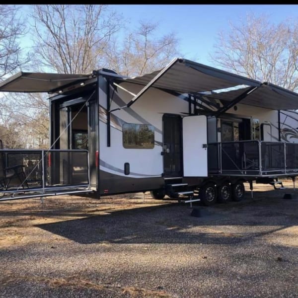2017 Forest River XLR Thunderbolt Toy Hauler Fifth Wheel available for rent in Milton, Florida