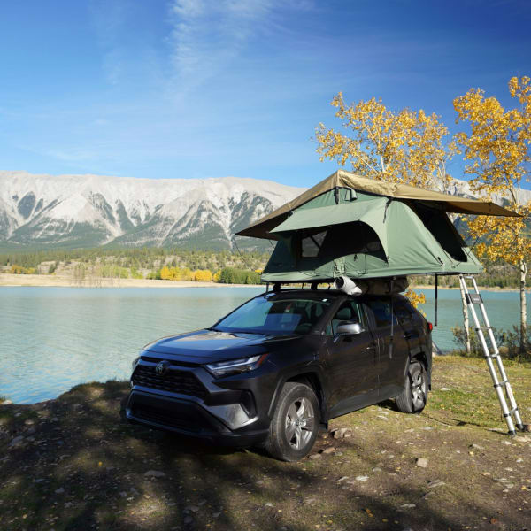 2023 Toyota RAV4 XLE Truck Camper available for rent in Edmonton, Alberta