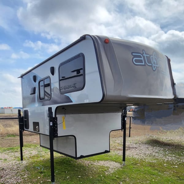 2025 Travel Lite Atom 600a Truck Camper available for rent in Weatherford, Texas