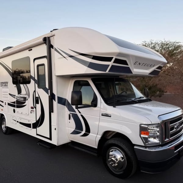 2022 Entegra Coach Odyssey Class C available for rent in Albuquerque, New Mexico