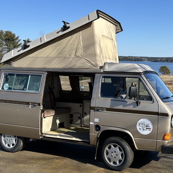 1985 Volkswagen Westfalia Class B available for rent in Bremen, Maine
