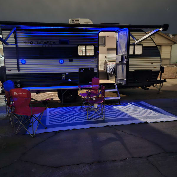 2022 Forest River Cherokee Wolf Pup Travel Trailer available for rent in Las Vegas, Nevada