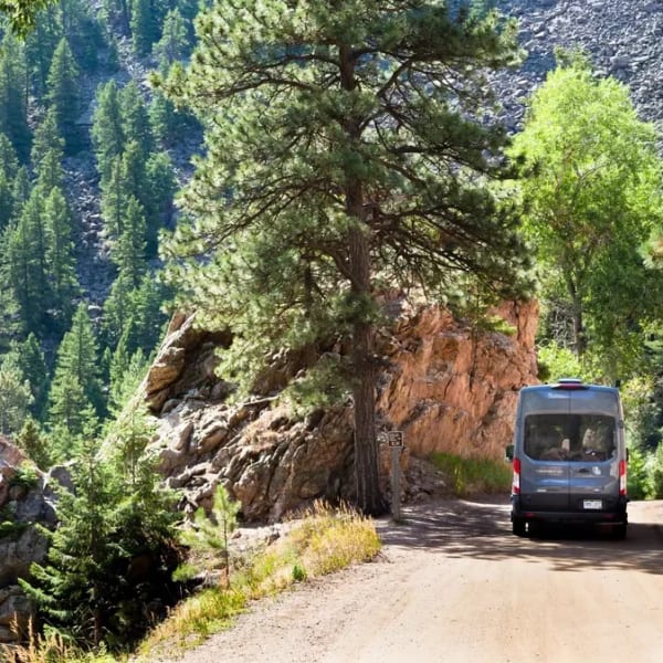 2022 Ford Transit Class B available for rent in Denver, Colorado
