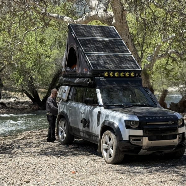 2021 Land Rover Defender Truck Camper available for rent in Los Angeles, California