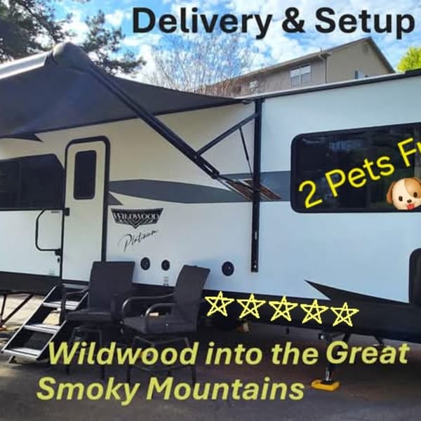 2024 Forest River Wildwood Platinum Travel Trailer available for rent in Dandridge, Tennessee