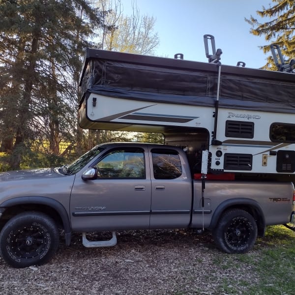 2023 Palomino Backpack Edition Truck Camper available for rent in Whitefish, Montana