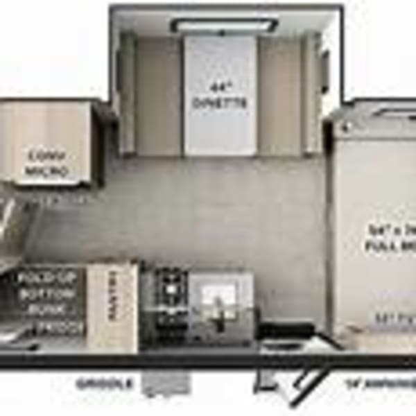 2025 FlagStaff E-PRO 20BH Travel Trailer available for rent in Las Vegas, Nevada
