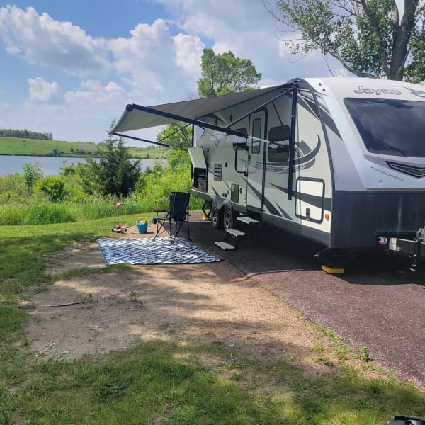 2019 Jayco White Hawk Travel Trailer available for rent in Sioux Falls, South Dakota