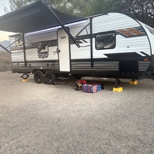2022 Forest River Wildwood X-Lite Travel Trailer available for rent in Peoria, Arizona