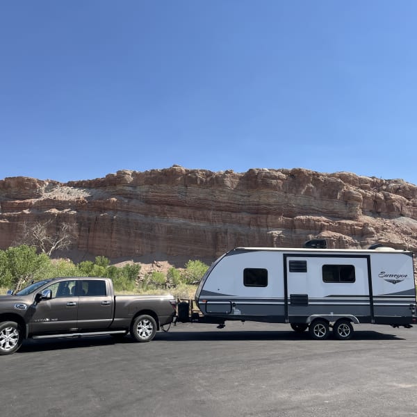 2019 Forest River Surveyor Travel Trailer available for rent in Tacoma, Washington