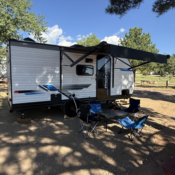 2025 Heartland RVs Pioneer Travel Trailer available for rent in Santa Fe, New Mexico