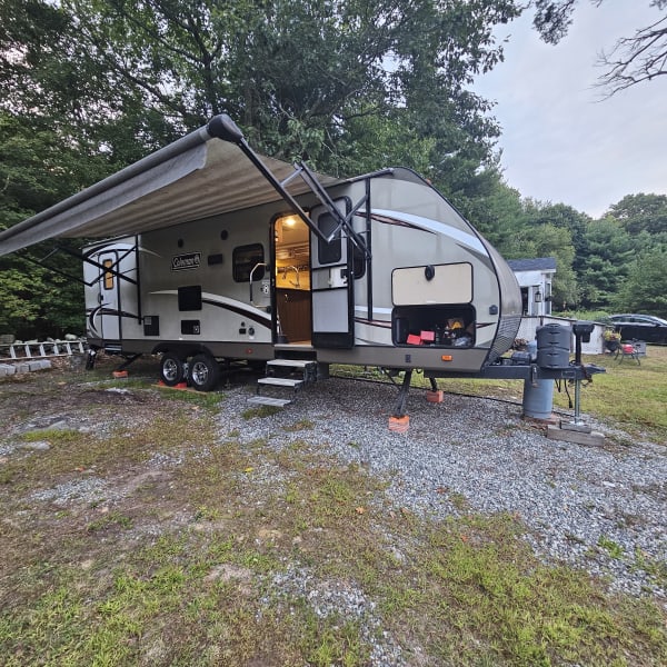 2018 Dutchmen Coleman Light Travel Trailer available for rent in Southwick, Massachusetts
