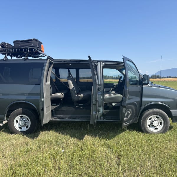 2015 Chevrolet Express Class B available for rent in Kalispell, Montana