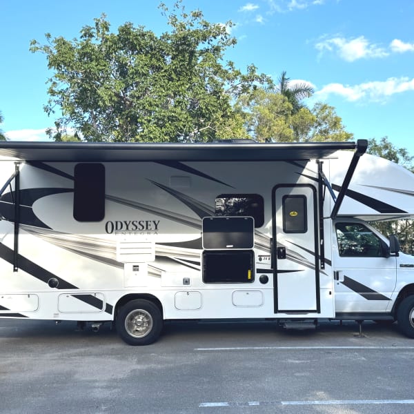2023 Entegra Coach Odyssey Class C available for rent in Hollywood, Florida