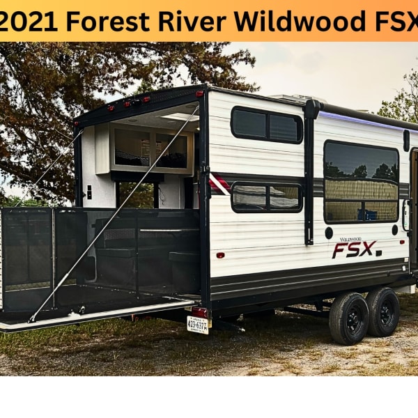 2021 Forest River Wildwood FSX Travel Trailer available for rent in Gilbert, South Carolina