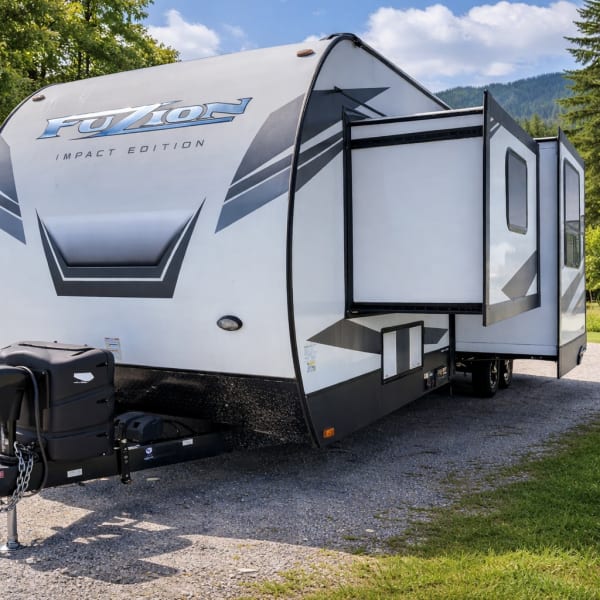 2020 Keystone RV Fuzion Toy Hauler Travel Trailer available for rent in Concord, North Carolina