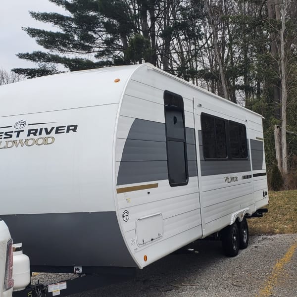 2025 Forest River Wildwood Travel Trailer available for rent in Westfield Center, Ohio