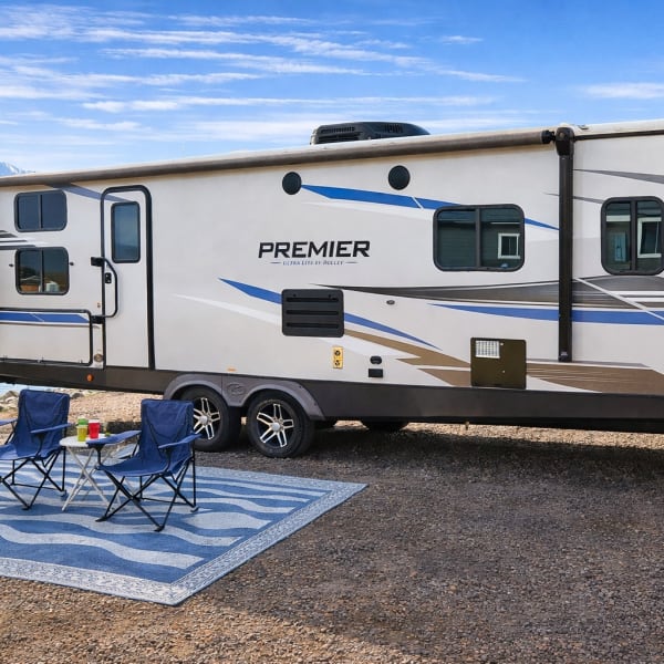 2021 Keystone RV Bullet Premier Ultra Travel Trailer available for rent in Peyton, Colorado