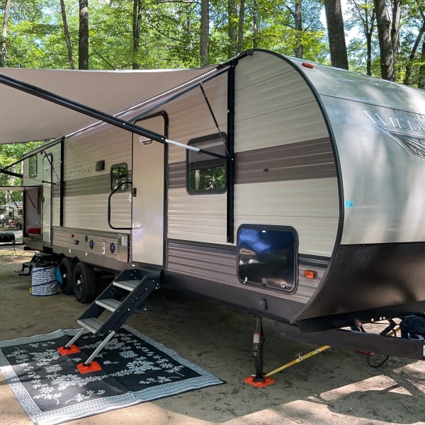 2020 Forest River Wildwood Travel Trailer available for rent in Grayling, Michigan