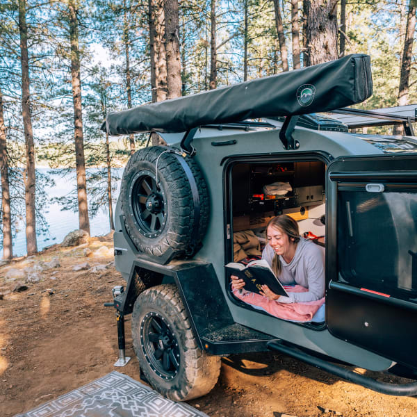 2024 Cedar Ridge Vega 2.0 Teardrop Travel Trailer available for rent in Flagstaff, Arizona